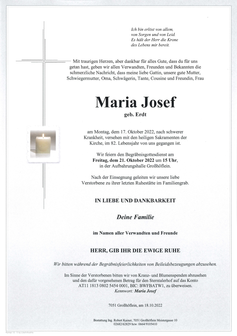 Josef Maria Parte Großhöflein