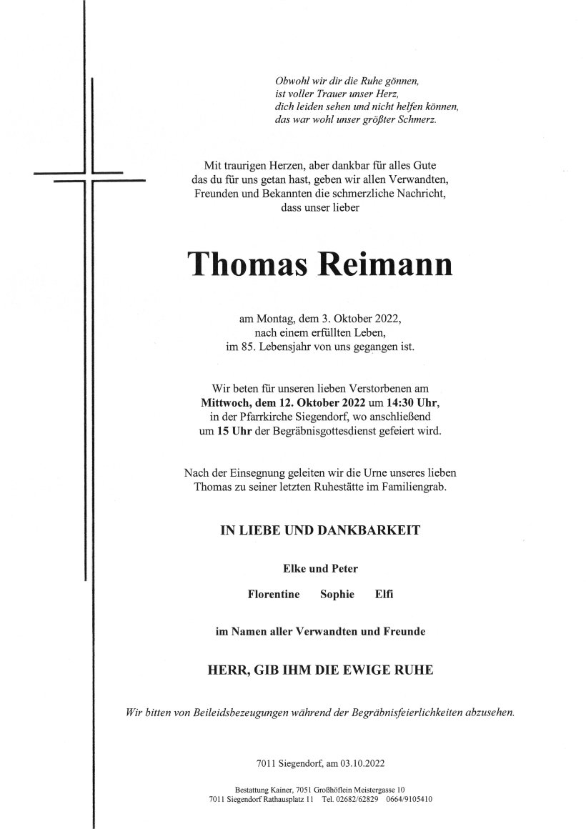 Reimann Thomas Parte Siegendorf