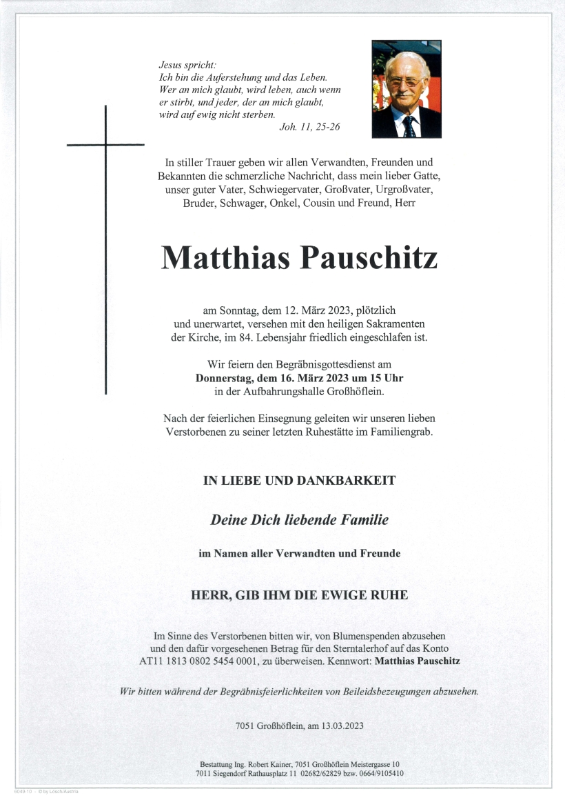 Pauschitz Matthias Parte Großhöflein