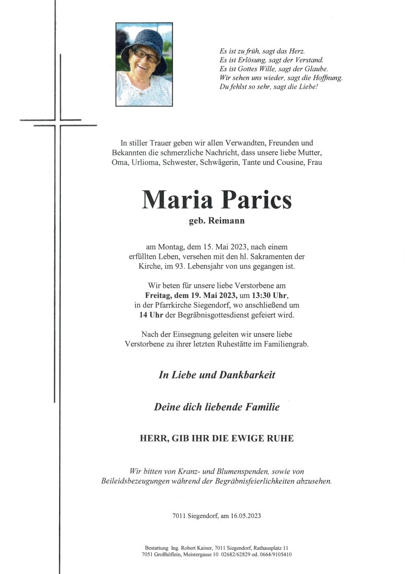 Parics Maria Parte Siegendorf
