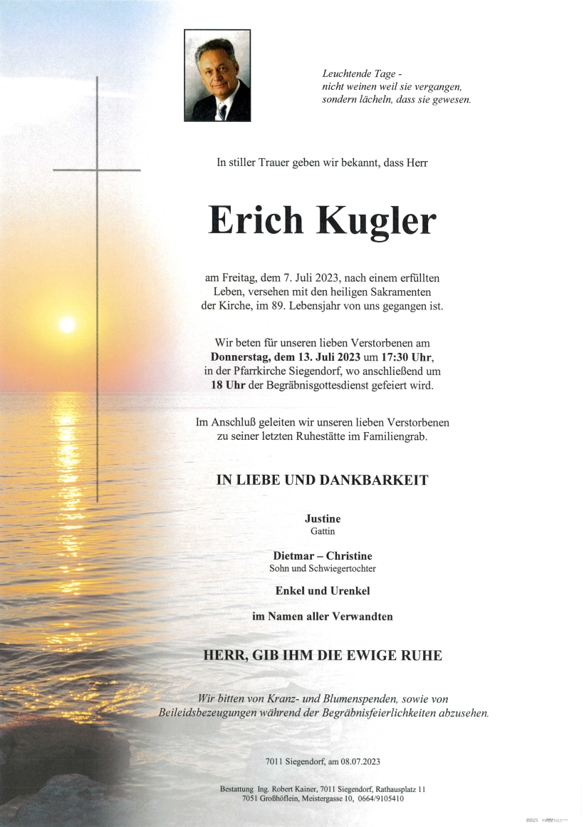 Kugler Erich Parte Siegendorf