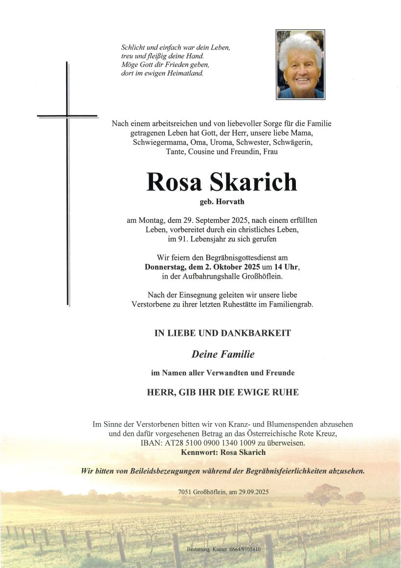 Skarich Rosa Parte Großhöflein